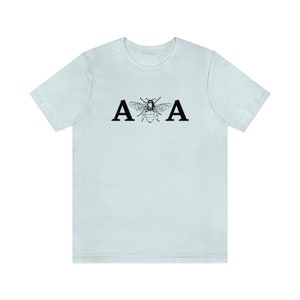 ABA Shirt, ABA Therapist Shirt, ABA Therapy Shirt, Aba Therapist Gift, Behavorial Squad Shirts, Applied Behavior Analysis Clothing, Aba Bee Heather Ice Blue