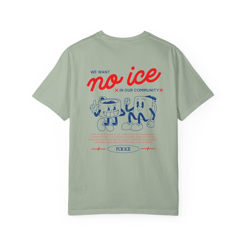 Retro Abolish ICE Shirt, Comfort Colors Shirt, Human Rights Shirt, Protest ICE Shirt, Anti-ICE Shirts, Chinga La Migra, Progressive T-Shirts Bay