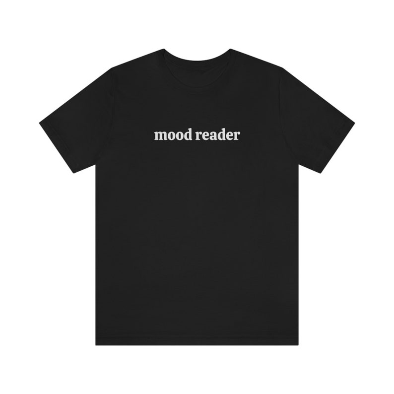 Mood Reader Tshirt, Book Shirt, Bookish Clothes, Literary Shirt, Library Shirt, Bookworm Gift, Funny Reading T-Shirt, Books Gift, Read Tee Heather Navy