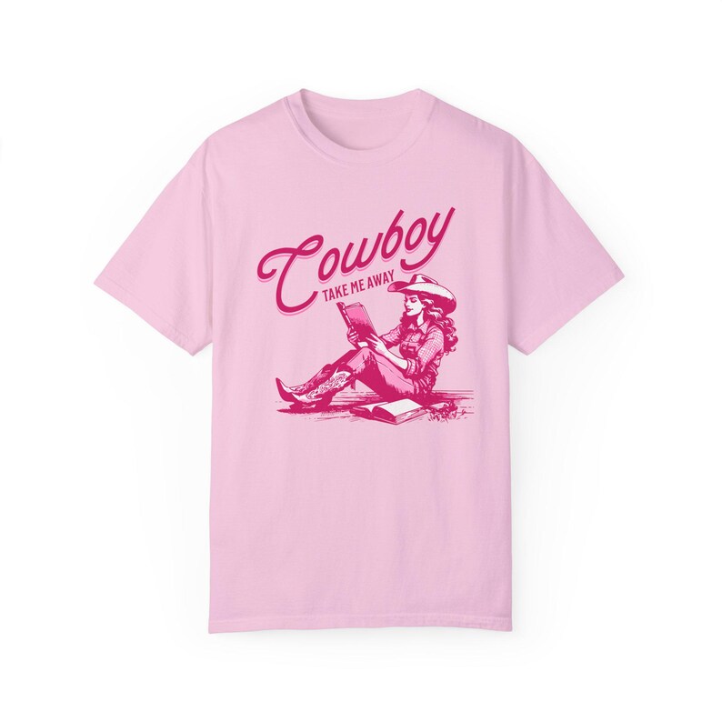 T-shirt « Romance western », T-shirt Comfort Colors®, Vêtements pour amoureux des livres, Cadeau pour lecteur/lectrice de romance, T-shirt érotique, T-shirt humoristique sur les livres, T-shirt sur les livres western image 7