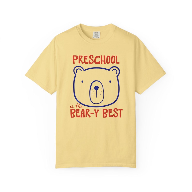 Preschool Is The Beary Best Shirt, Preschool Teacher Shirt, Teddy Bear Teacher Shirts, Cute Teaching Shirts, Woodland Classroom Theme Tees image 5