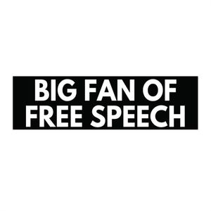 Protect Free Speech Decal - 5" Vinyl Bumper Sticker For Cars & Laptops