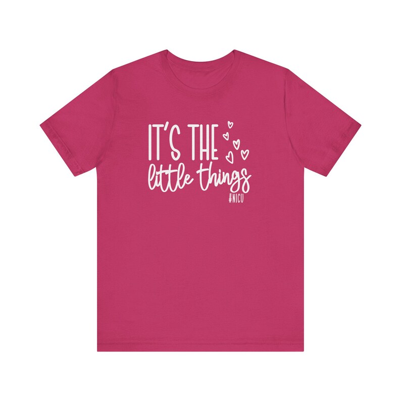 Son las pequeñas cosas, camiseta de enfermera de la UCIN, camiseta de NNP de la UCIN, camiseta de enfermera neonatal, camiseta de enfermera de bebé, camisetas lindas de lactancia, camiseta de enfermera de prematuro imagen 7