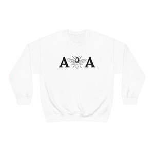 ABA Sweatshirt, ABA Therapist Crewneck, ABA Therapist Gift, Aba Bee Sweatshirt, Aba Therapy Clothing, Behavior Squad, Behavorial Team Top White