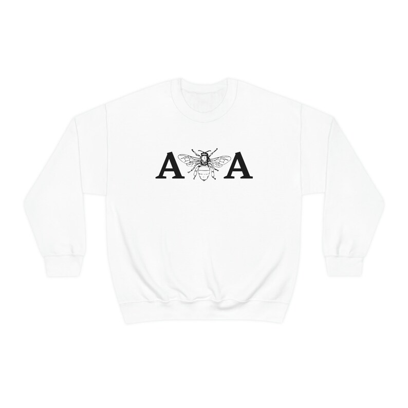 ABA Sweatshirt, ABA Therapist Crewneck, ABA Therapist Gift, Aba Bee Sweatshirt, Aba Therapy Clothing, Behavior Squad, Behavorial Team Top White