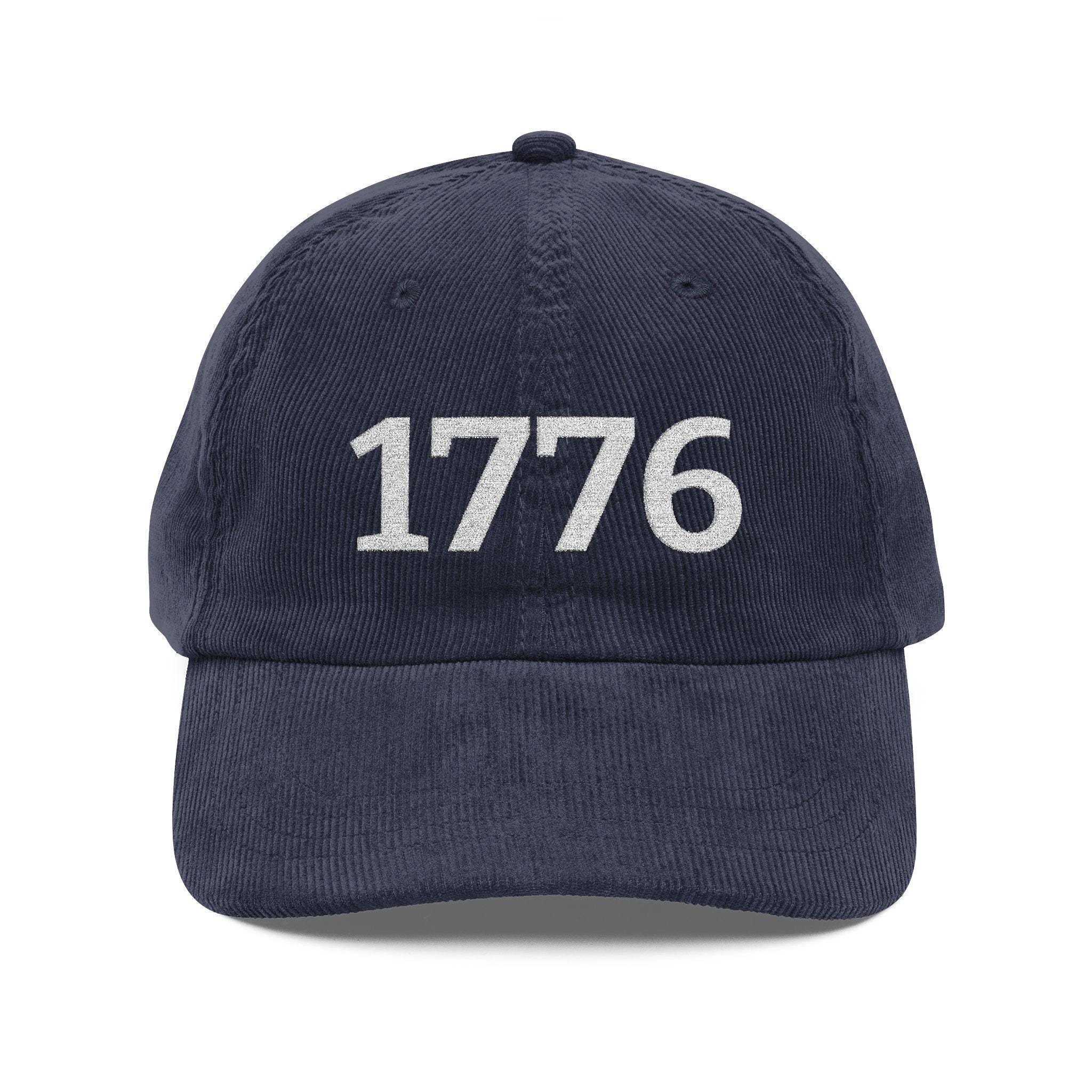 Hat Rack 1776 1776 Hat, USA Vintage Corduroy Cap, Semiquincentennial Hat, America's ...