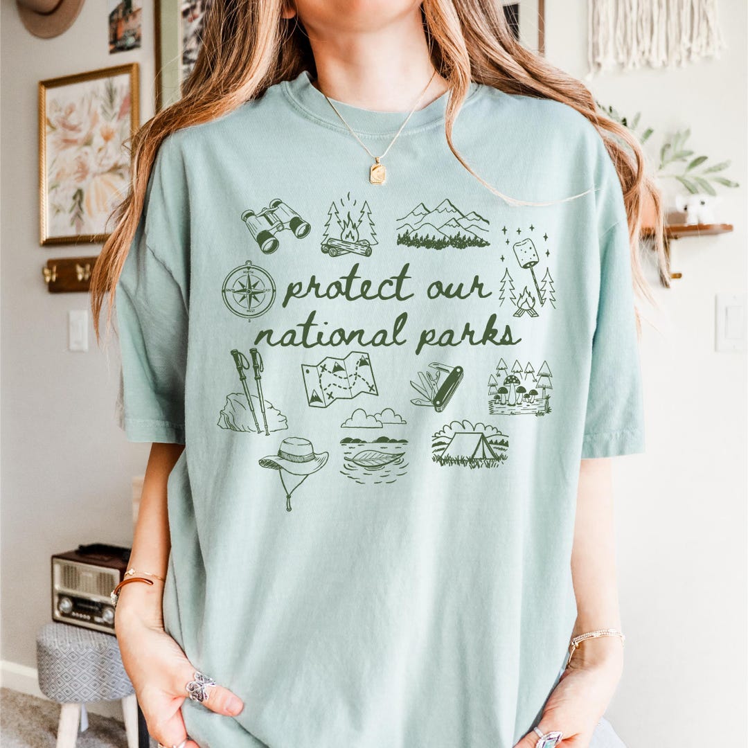 Protect National Parks Shirt, Comfort Colors® Shirt, Conservation Shirt ...