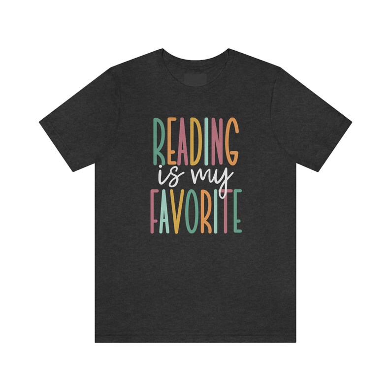 Leer es mi pasión, Camiseta de lectura, Camiseta de Bookstagram, Regalos para amantes de los libros, Camiseta de profesor de lectura, Camiseta de biblioteca, Ropa para ratones de biblioteca, Camiseta de bibliotecario Dark Grey Heather