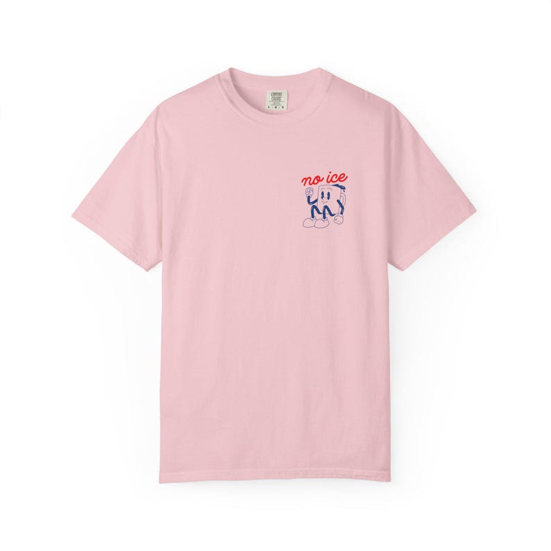 Retro Abolish ICE Shirt, Comfort Colors Shirt, Human Rights Shirt, Protest ICE Shirt, Anti-ICE Shirts, Chinga La Migra, Progressive T-Shirts afbeelding 10