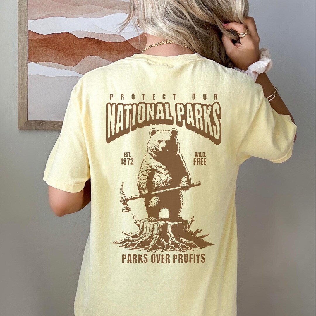 Protect Our National Parks Shirt, Save National Parks Shirt, Earth Day ...