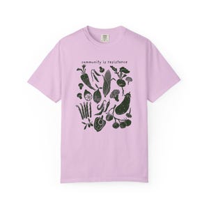 Community Is Resistance Shirt, Comfort Colors Liberal Shirt, Social Justice Shirt, Protest Shirts, Resist Fascism Shirt, Activist Tee image 6