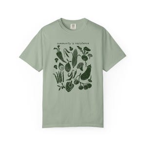 Community Is Resistance Shirt, Comfort Colors Liberal Shirt, Social Justice Shirt, Protest Shirts, Resist Fascism Shirt, Activist Tee image 4