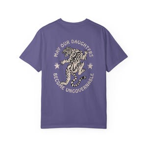 May Our Daughters Be Ungovernable Shirt, Feminist Shirt, Activist Mom Gift, Feminism Gift, Leftist Shirt, Liberal Shirts, Anarchy Shirt Grape