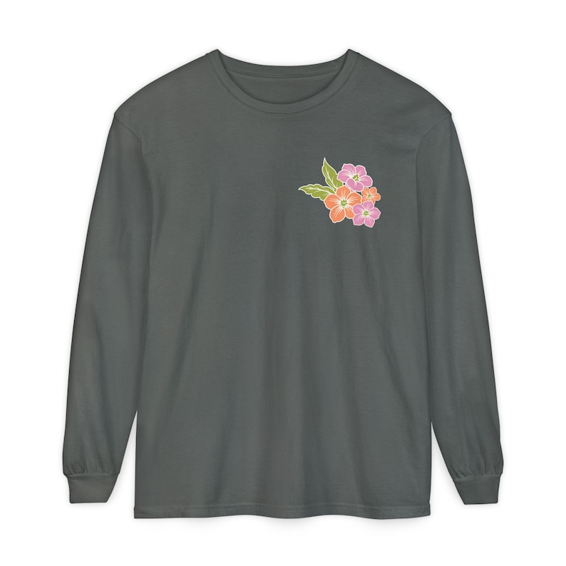 Camisa de manga larga del Golfo de México, Camisa de manga larga Comfort Colors®, Camisa de manga larga izquierdista, Camiseta de manga larga FDT, Camiseta de manga larga anti-Trump imagen 4