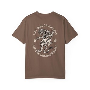 May Our Daughters Be Ungovernable Shirt, Feminist Shirt, Activist Mom Gift, Feminism Gift, Leftist Shirt, Liberal Shirts, Anarchy Shirt Espresso