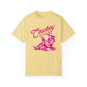 T-shirt « Romance western », T-shirt Comfort Colors®, Vêtements pour amoureux des livres, Cadeau pour lecteur/lectrice de romance, T-shirt érotique, T-shirt humoristique sur les livres, T-shirt sur les livres western Butter
