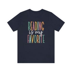 Leer es mi pasión, Camiseta de lectura, Camiseta de Bookstagram, Regalos para amantes de los libros, Camiseta de profesor de lectura, Camiseta de biblioteca, Ropa para ratones de biblioteca, Camiseta de bibliotecario imagen 5