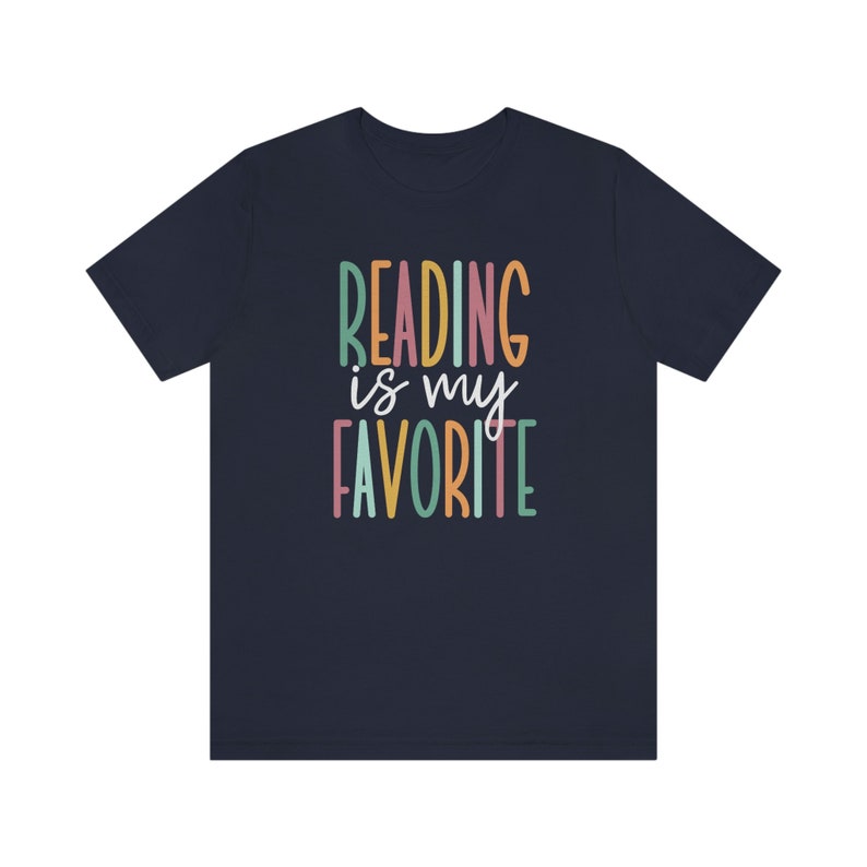Leer es mi pasión, Camiseta de lectura, Camiseta de Bookstagram, Regalos para amantes de los libros, Camiseta de profesor de lectura, Camiseta de biblioteca, Ropa para ratones de biblioteca, Camiseta de bibliotecario imagen 5