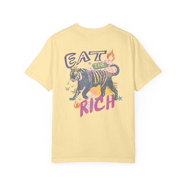 Eat The Rich Shirt, Anti Capitalism Shirt, Anti Billionaire Shirt, Anti Capitalist Tee, Tax The Rich Tiger Shirt, People Over Profit Tshirt Banana