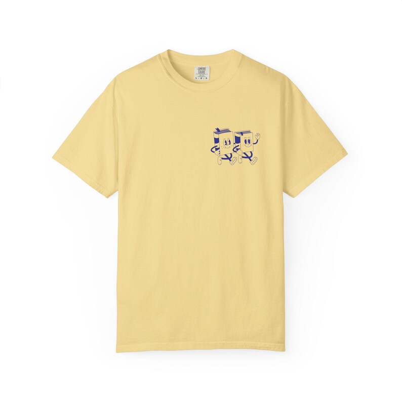 Off To Read My Book Shirt, Comfort Colors Reading Shirt, Book Club Gift, Funny Book Shirt, Bookish Tees, Retro Reader Shirts, Read T-Shirt image 9