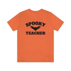 Spooky Teacher Shirt, Halloween Teacher Shirt, Fall Teacher Shirt, Halloween Class Party Shirts, Trick Or Teach Tshirt, Teaching Team Shirts image 5
