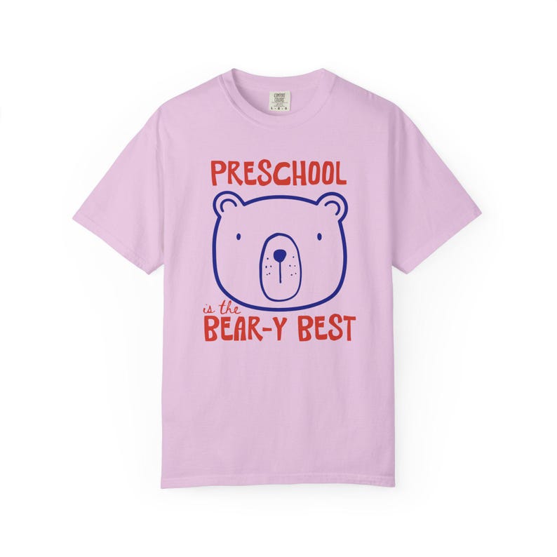Preschool Is The Beary Best Shirt, Preschool Teacher Shirt, Teddy Bear Teacher Shirts, Cute Teaching Shirts, Woodland Classroom Theme Tees image 8