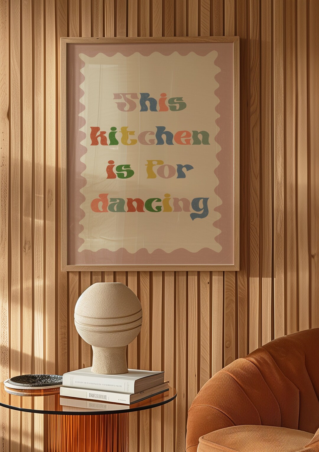 stylish kitchen prints | digital download | download... DIGITAL ART PRINT, Kitchen Art Print, Digital Download, Groovy Art ...