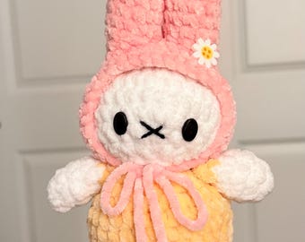 Large Crochet Miffy Plush