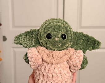 Crochet Grogu plush