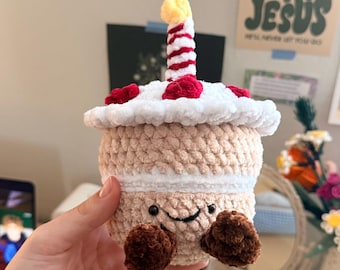 Crochet Birthday Cake