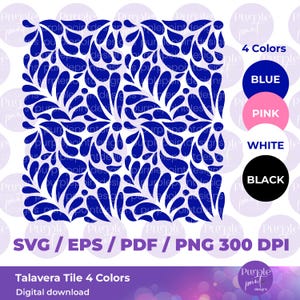 SVG Mexican talavera, Talavera SVG, Instant Download, Talavera Design, Mexican talavera, Talavera decorations, Talavera art, Mexican design