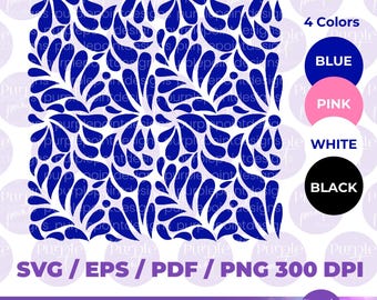 SVG Mexican talavera, Talavera SVG, Instant Download, Talavera Design, Mexican talavera, Talavera decorations, Talavera art, Mexican design