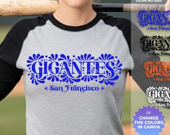 GIGANTES San Francisco Talavera, talavera svg, baseball design, baseball Gigante file, digital download, San Francisco Baseball PNG