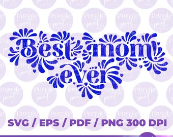 SVG Talavera Mom design, Mexican Talavera SVG, Latina SVG files, Talavera png sublimation, Mexican Mom svg, mexicana png, talavera svg png
