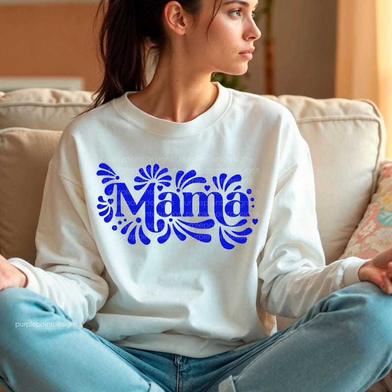5.	This Talavera Design combines tradition and modernity. Ideal for Mexican mom gift ideas, Spanish Latina SVG, and Mexicantalavera wedding. Includes Talavera SVG PNG for your creative projects. Instant download ready!