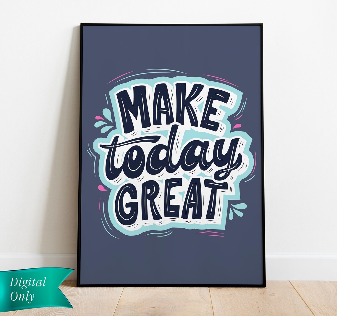 Motivational Quotes Bundle Set of 20 Printables Wall Art Etsy