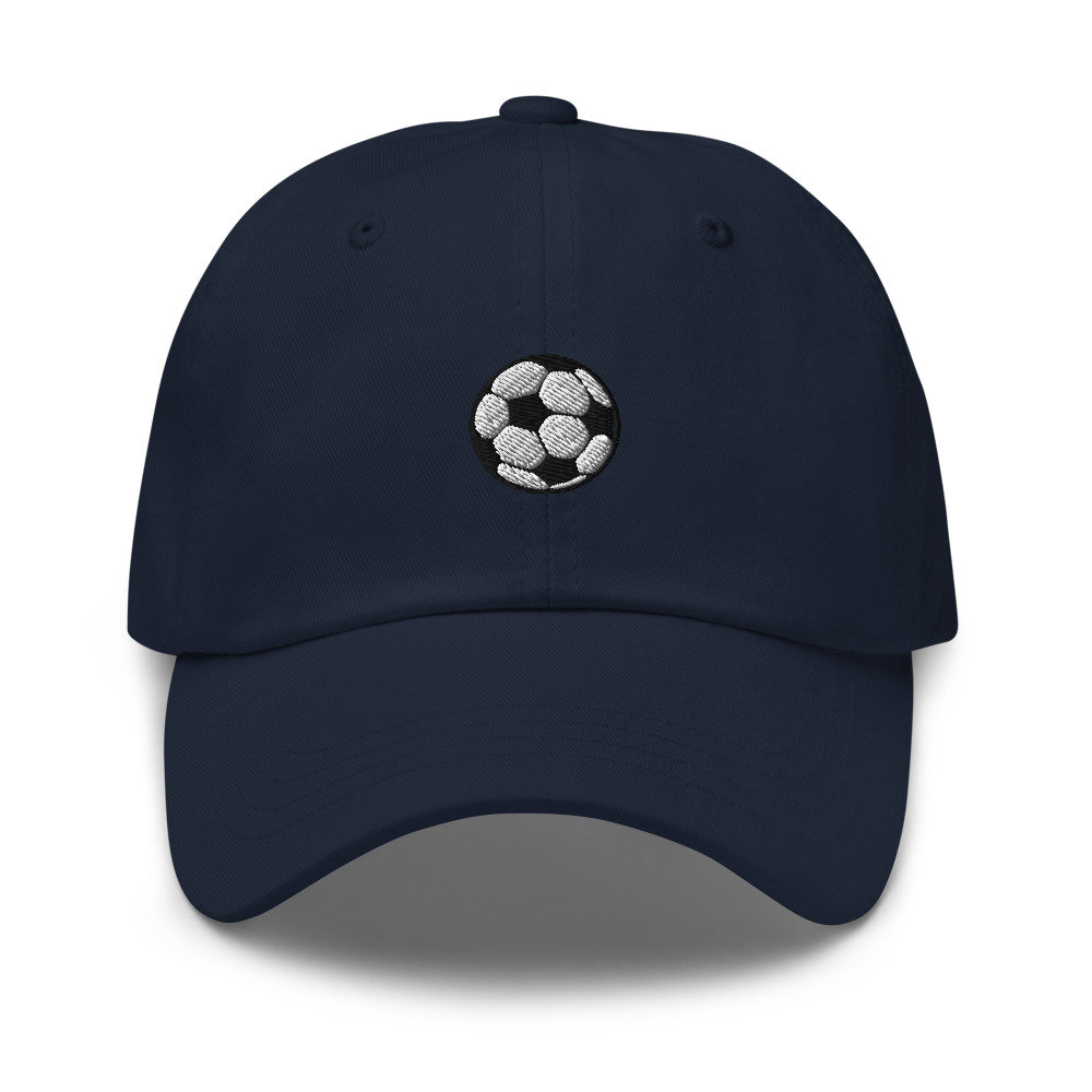 Soccer Ball Embroidered Sports Hat Soccer Dad Hat Coaches Etsy