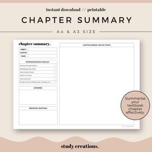 Hoofdstukoverzicht voor studenten | Samenvatting en herziening | Revisieblad | Planner-invoeging | A4- en A3-formaat | Directe download