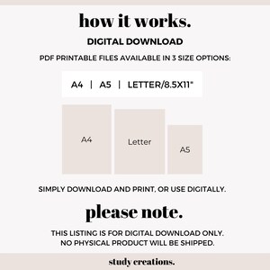 Study Session Planner Printable | Study Planner | Student Organiser ...