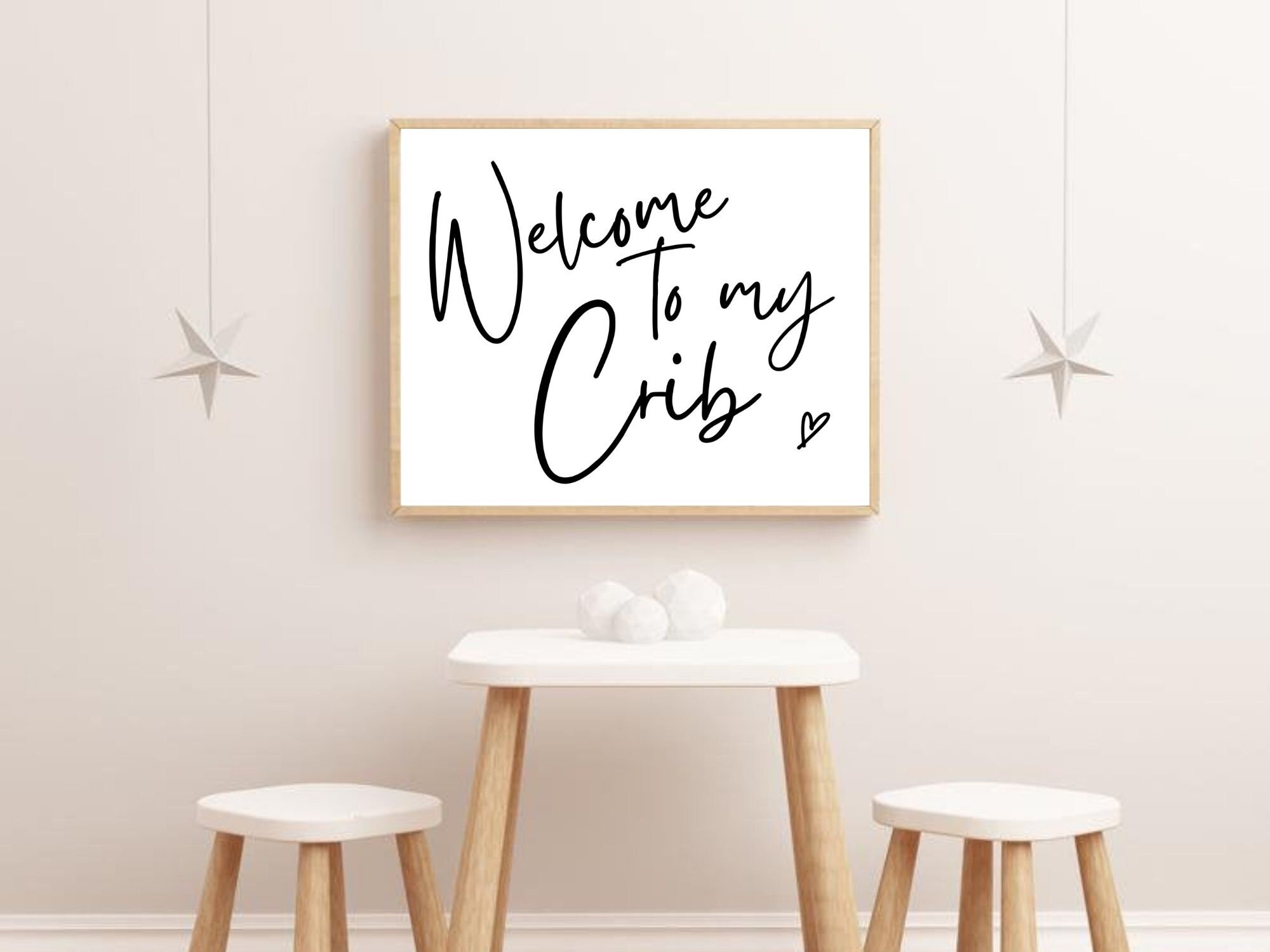 To My Crib Nursery Wall Art Wall Decor Printable Etsy
