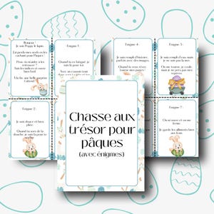 Easter Treasure Hunt • Printable Game • Digital File