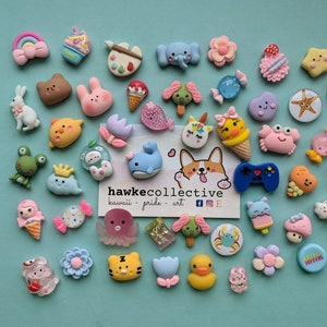 Aimants kawaii Acrylique Différents ensembles disponibles image 1