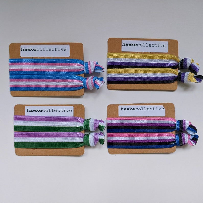 Pride Wristbands / Hair Ties image 6