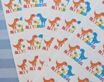 Sheets of Allysaurus Stickers - great for LGBT ally training sessions, schools, universities, pride events etc.