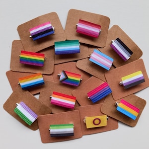 LGBTQ+ Pride Lapel Pin Badge / Tie Pin - variety of designs