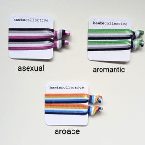 LGBT Pride Wristbands / Hair Ties image 5