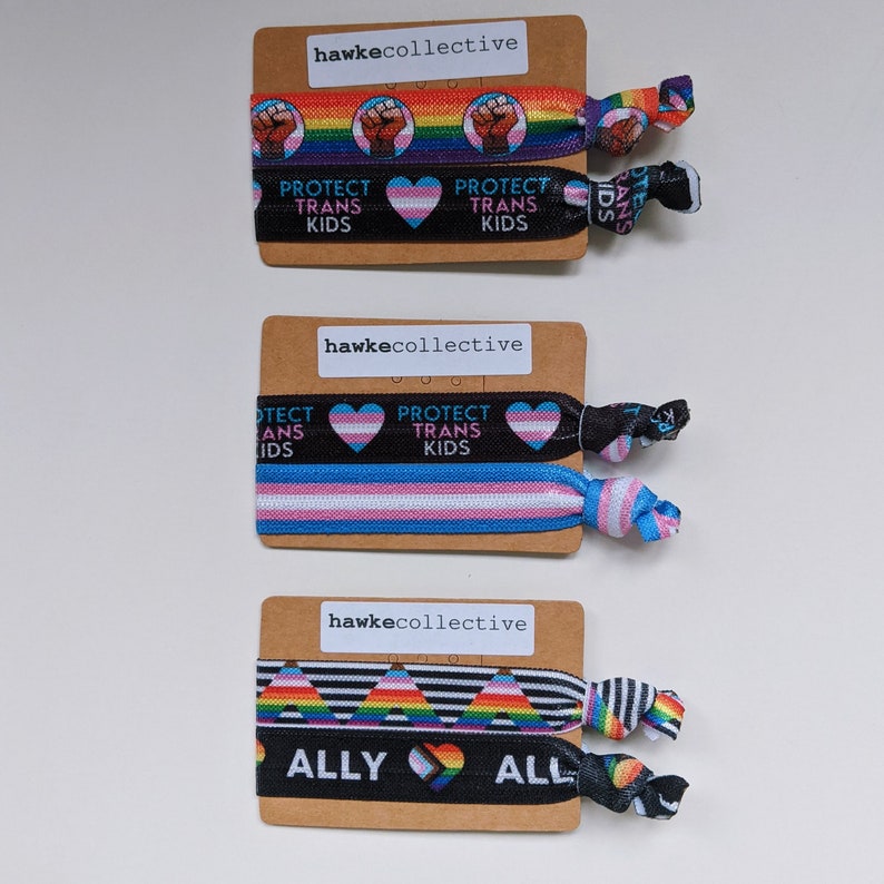 Pride Wristbands / Hair Ties image 4