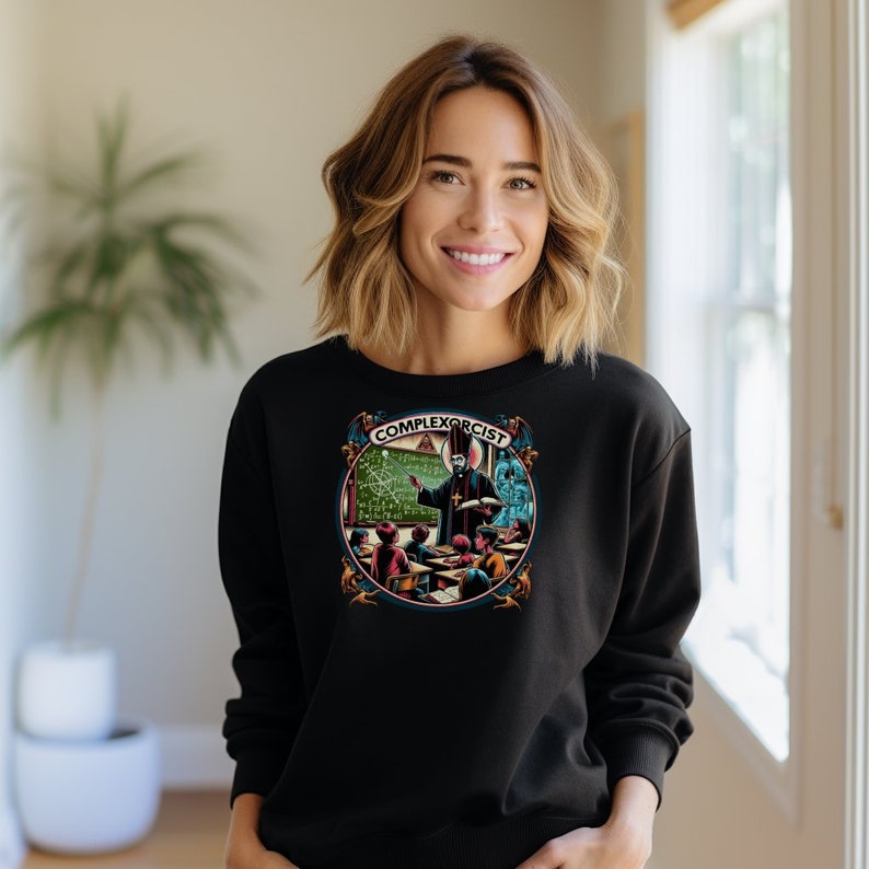 Math Sweaters Complexorcist Math Teacher Exorcist Sweater, Algebra Geometry ...
