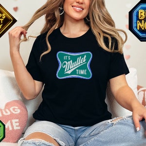 It's Mullet Time Shirt, Ships Next Day, Vintage Mullets T-Shirt, Business In The Front Party In The Back, The World's Finest Mullets Gift