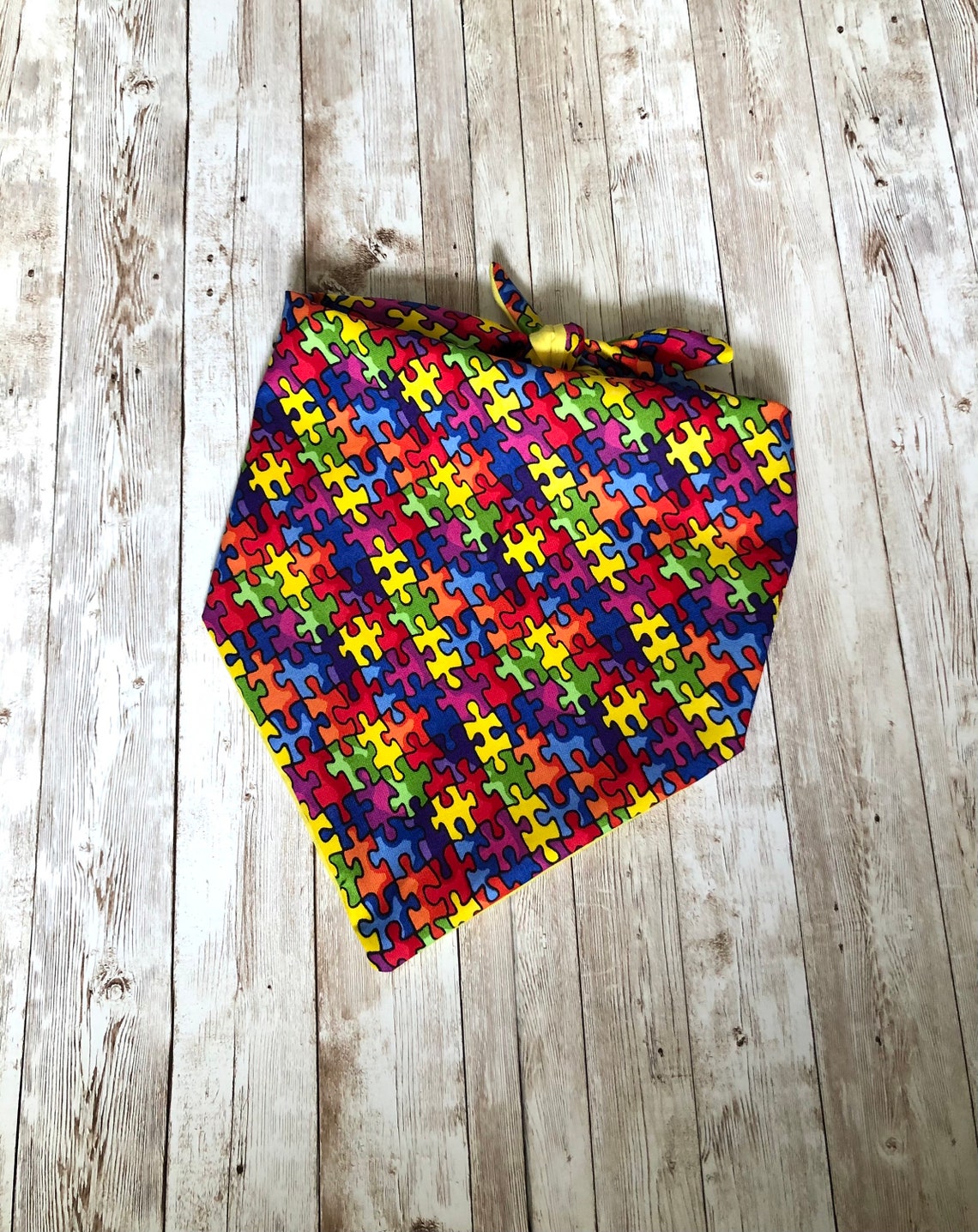 Autismus Bewusstsein Hunde Bandana Hunde halstuch Krawatte Etsy